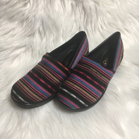 Ingaro Shoes - Ingaro Britany striped clogs
